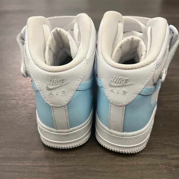 Light Blue Nike Dunks (High) - Picture 5 of 5